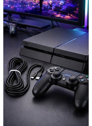 كابل شحن USB أصلي لذراع تحكم PS4 – بطول 1.5 متر – شحن سريع - view 4